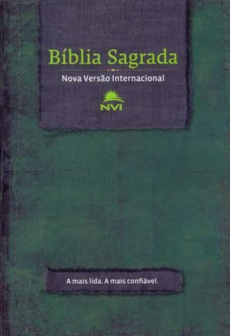 Bíblia Sagrada NVI - Verde com Jeans